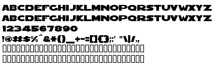Font preview RedFive