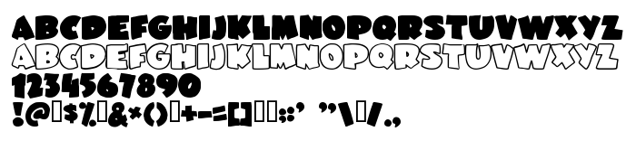 Font preview JuneBug