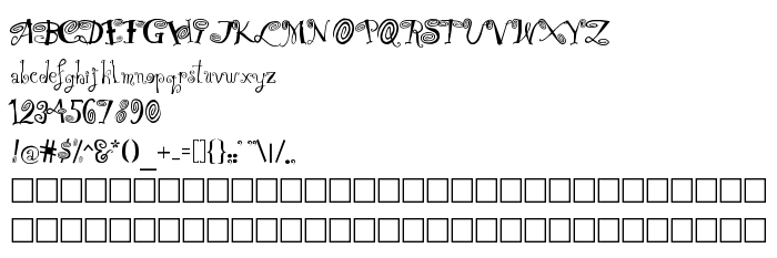 Font preview HipnOtik
