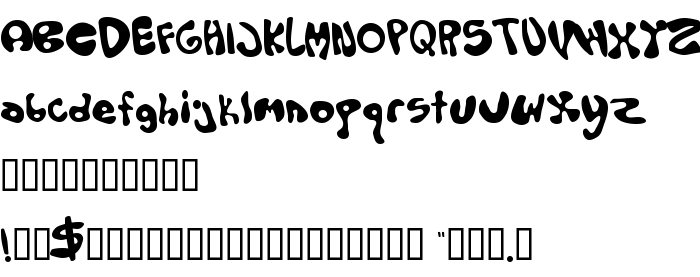 Font preview Olopus