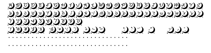 Font preview moon font