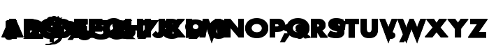 Font preview Scream Real