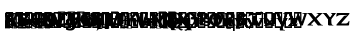 Font preview Hellraiser 3