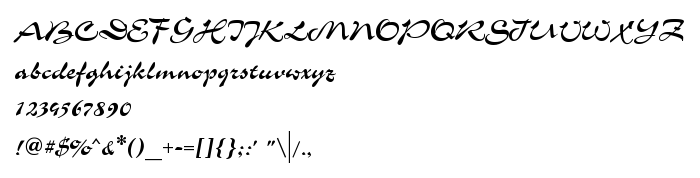 Font preview Grinya Haevy