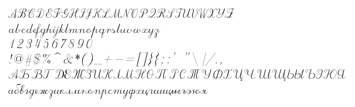 Font preview ScriptC