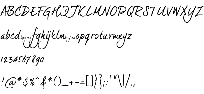 Font preview dearJoe 5