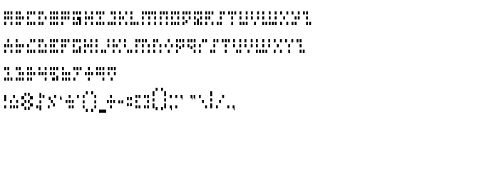 Font preview Iconian Condensed