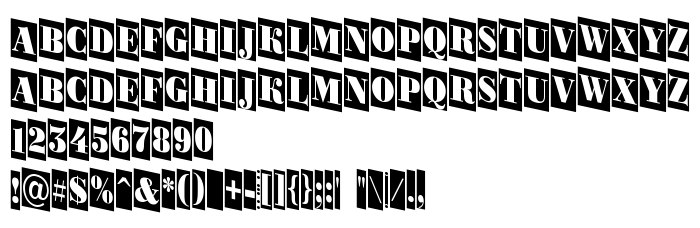 Font preview a_BodoniOrtoNrTtlCmDn