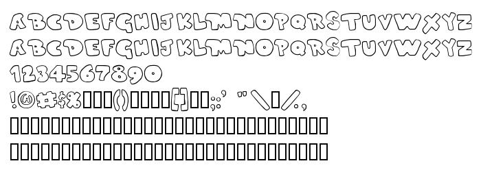 Font preview Duped