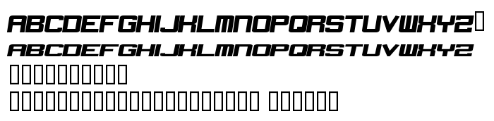 Font preview NeverSayDie