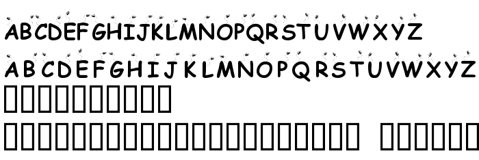 Font preview KR Buzzzz