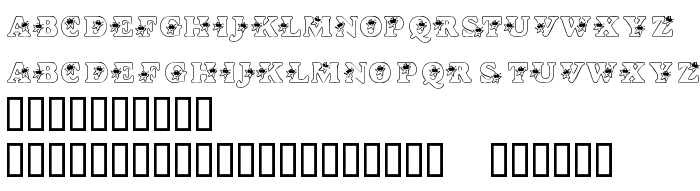 Font preview KR Hip Star