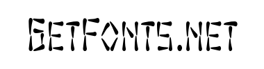 Font SF Wasabi Condensed